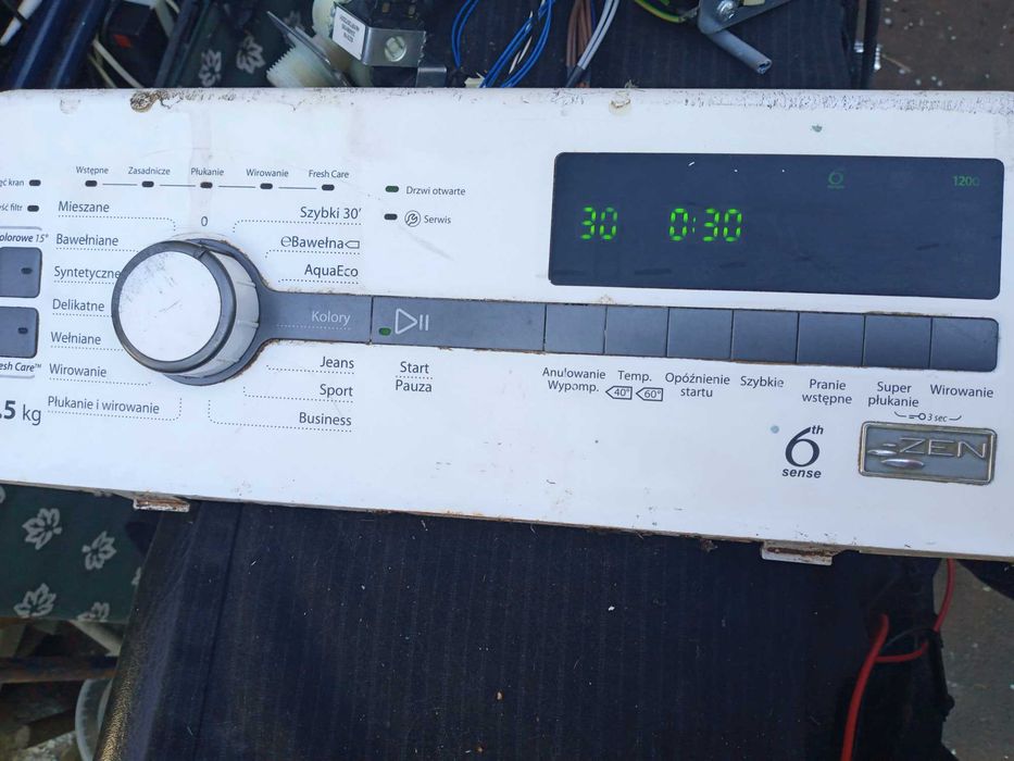 Programator pralka Whirlpool TDLR6241BS