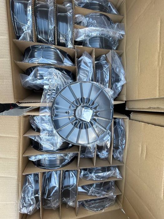 Якісний філамент ПЕТГ/PETG Black для 3д друку