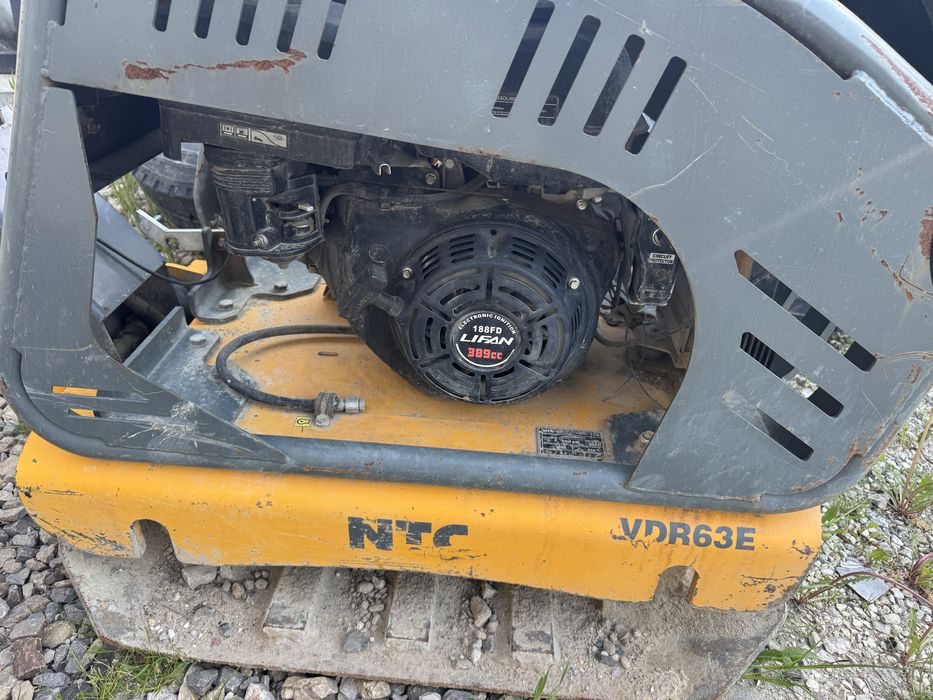 Zagęszczarka rewersyjna NTC VDR 63E (410 kg) | 2021 rok | Silnik Lifan 389cc | Sprawna, w eksploatacji!