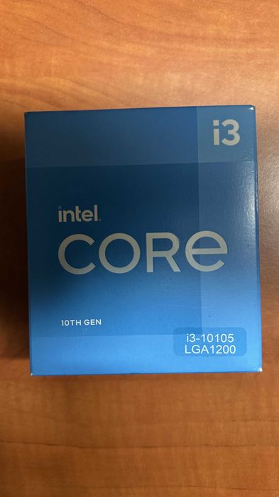 Procesor Intel Core i3 - 10105 - 3,7 GHz 6MB BOX