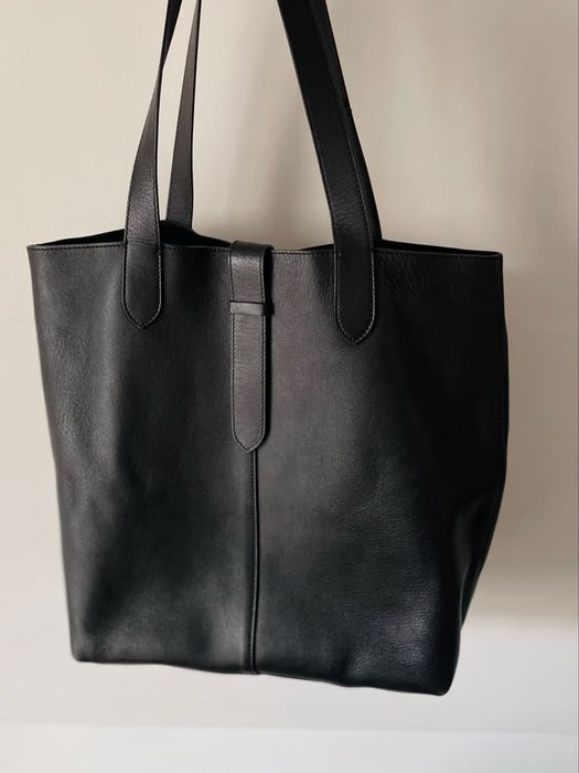 Massimo Dutti Duża skórzana torba