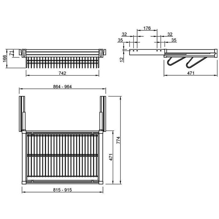 Полиця для взуття Muller