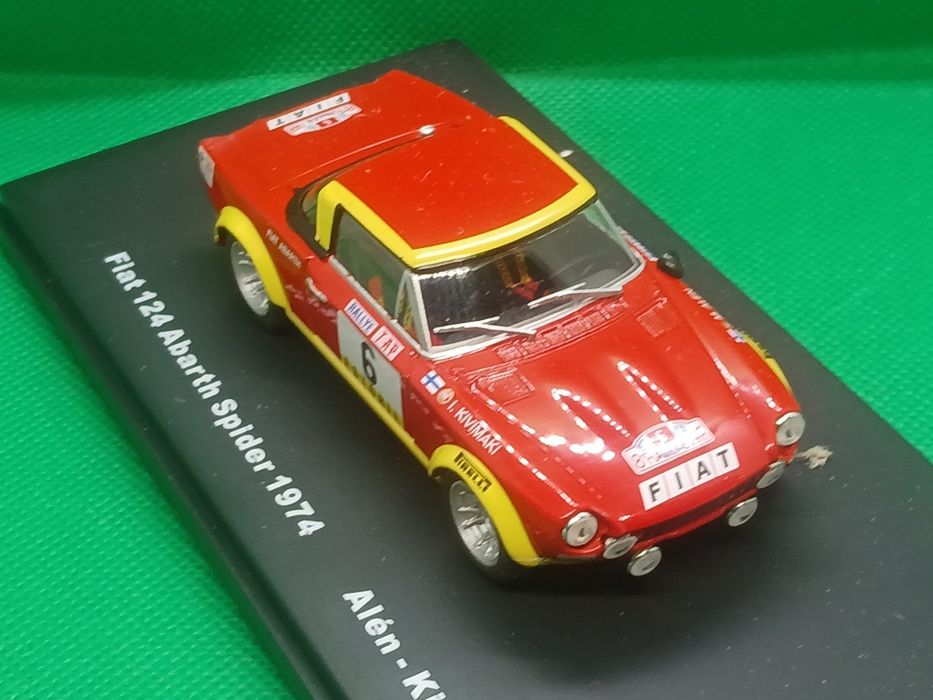 Miniaturas 1:43 Fiat 125 Abarth Ralies  3 modelos diferentes