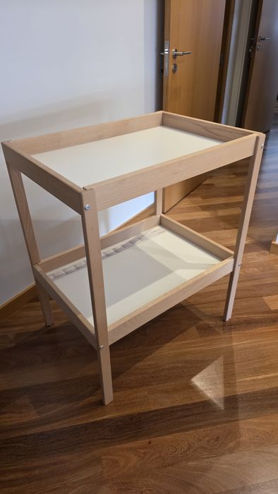 IKEA SNIGLAR Muda-Fraldas + Colchão + Capa | Trocador Bebé | Como Novo