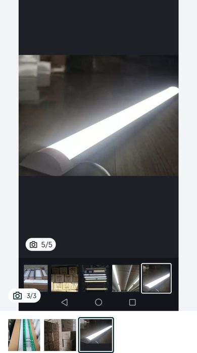 Lampa led 120cm wyprzedaż