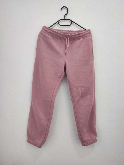 calça de fato de treino rosa