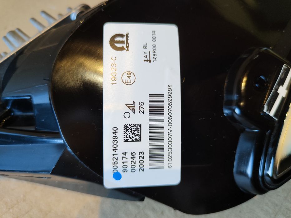Fiat 500e Halogeny LED
