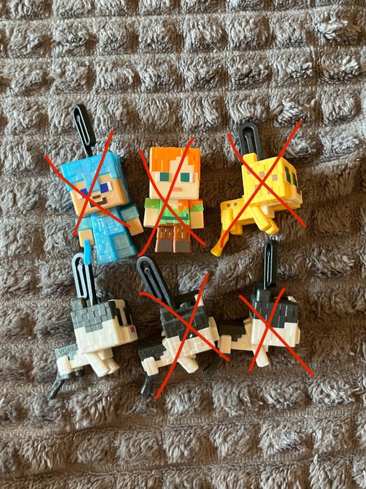 Фігурки кіндер джой МАЙНКРАФТ