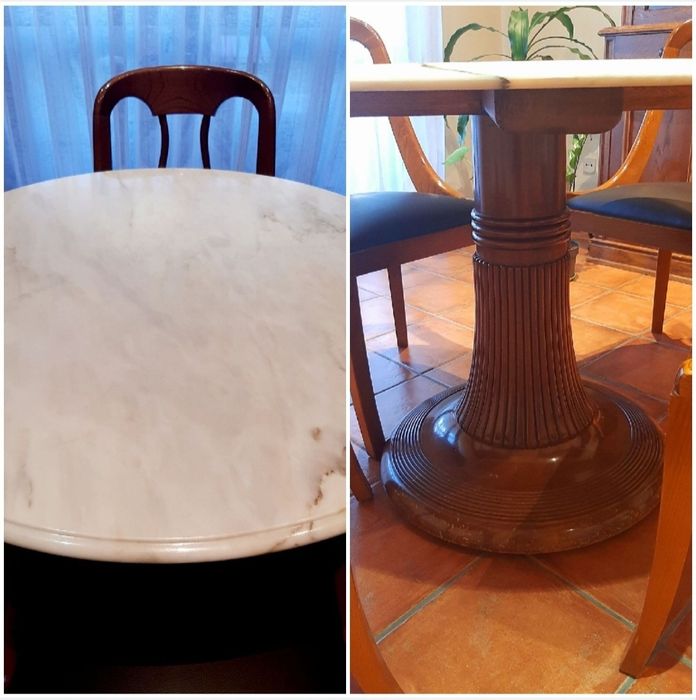 Conjunto mesa e 4 cadeiras