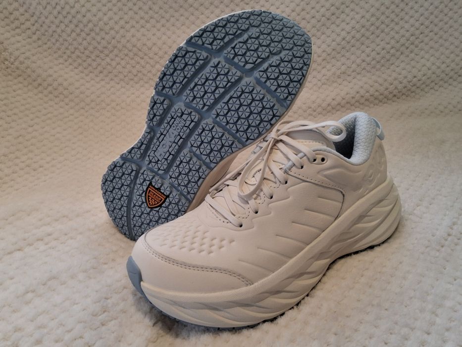 Бежеві Hoka Bondi SR  42/ 42.5 розміри. Шкіра. Оригінал