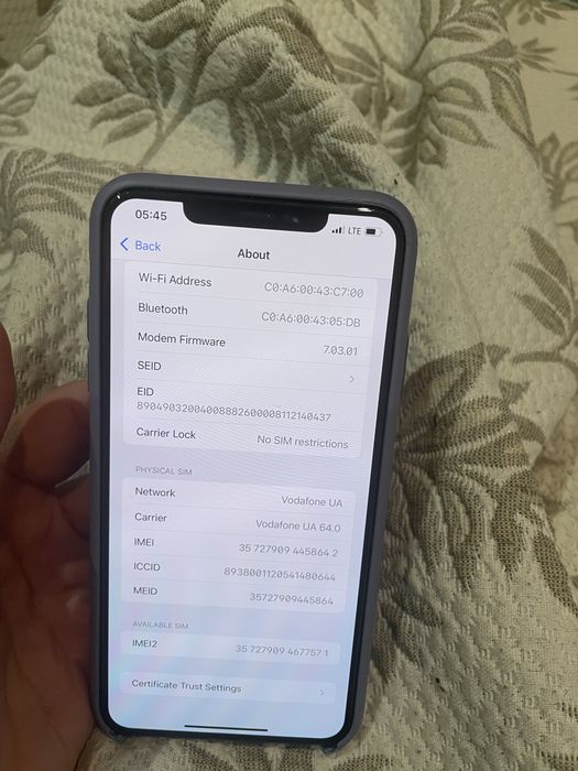 Iphone XS Max 256gb