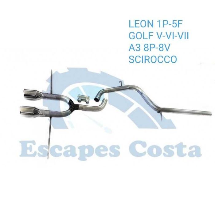 LINHA DE ESCAPE COM SAÍDAS R20 / R32