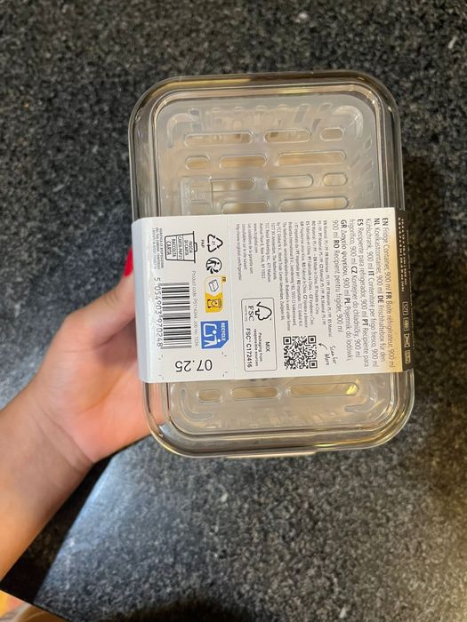 Caixa frigo brabantia 900ml