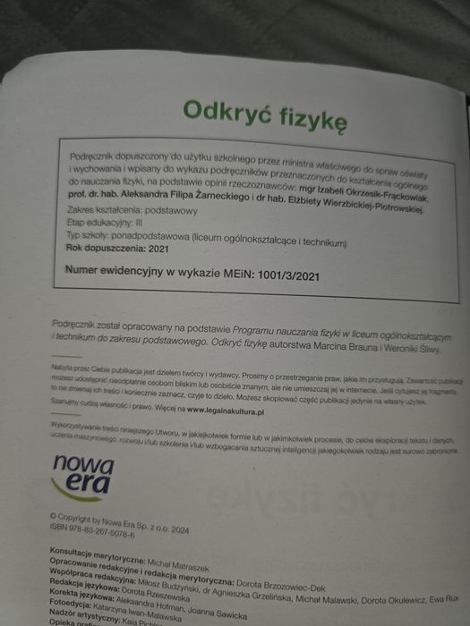 Odkryć fizykę 3. Edycja 2024