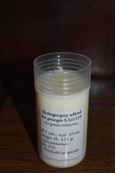 ekologiczne wkłady do zniczy