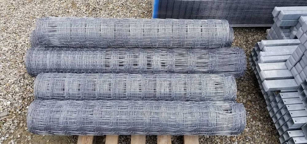 Siatka LEŚNA 125cm 160cm, 50mb rolka, mocna, zagęszczana, akcesoria