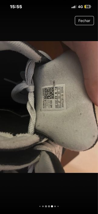 Campus preto, em bom estado