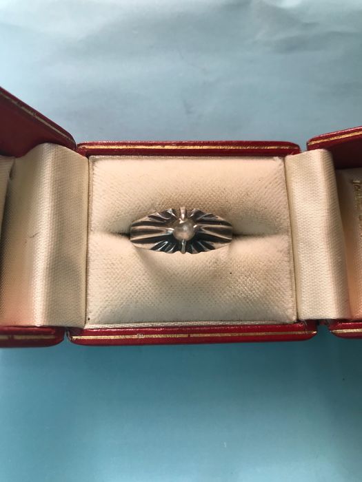 Anel masculino com pedra