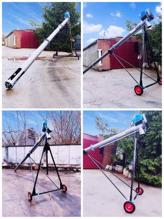 Шнековый навантажувач 159мм*8м, шнек, шнековий погрузчик зерна