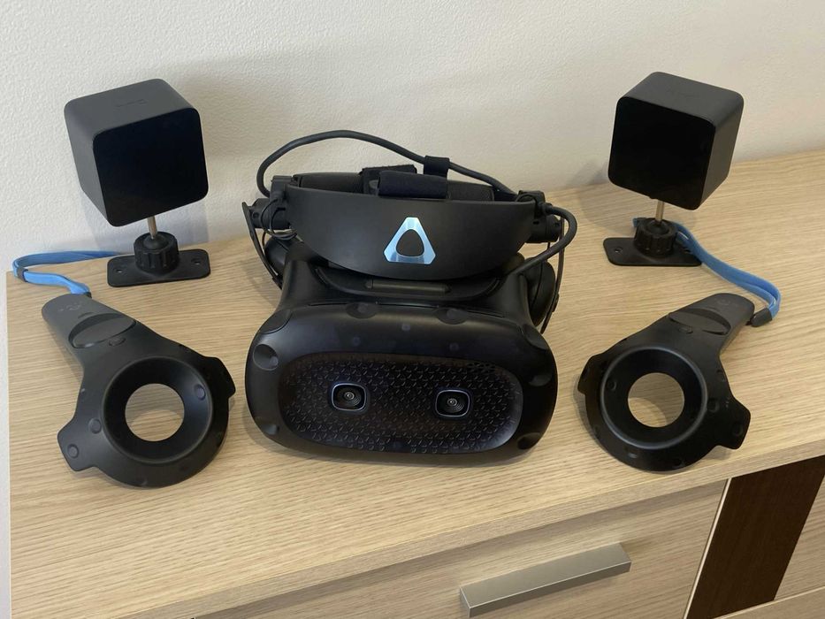 Gogle VR HTC VIVE Cosmos Elite + 2x Stacje Bazowe + 2x Kontrolery | VR PC