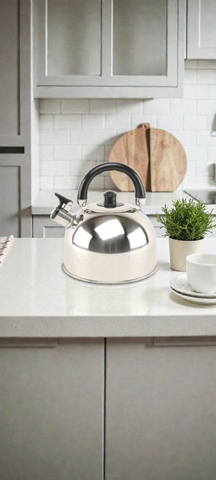 Нові та якісні зі свистком Чайники від A Plus  3,5 літра для всіх плит