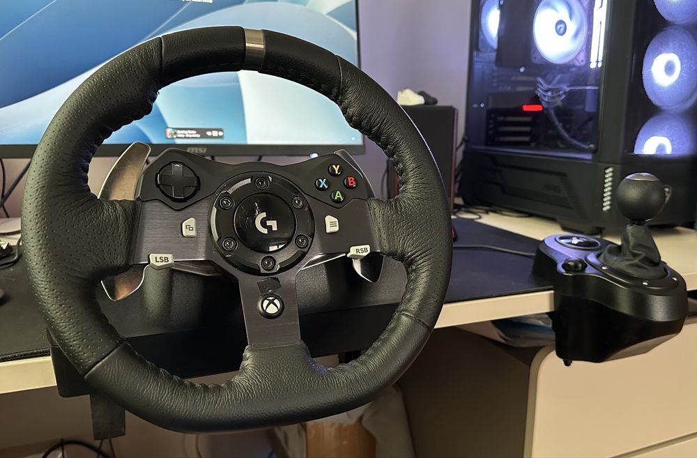 Logitech g920 + shifter