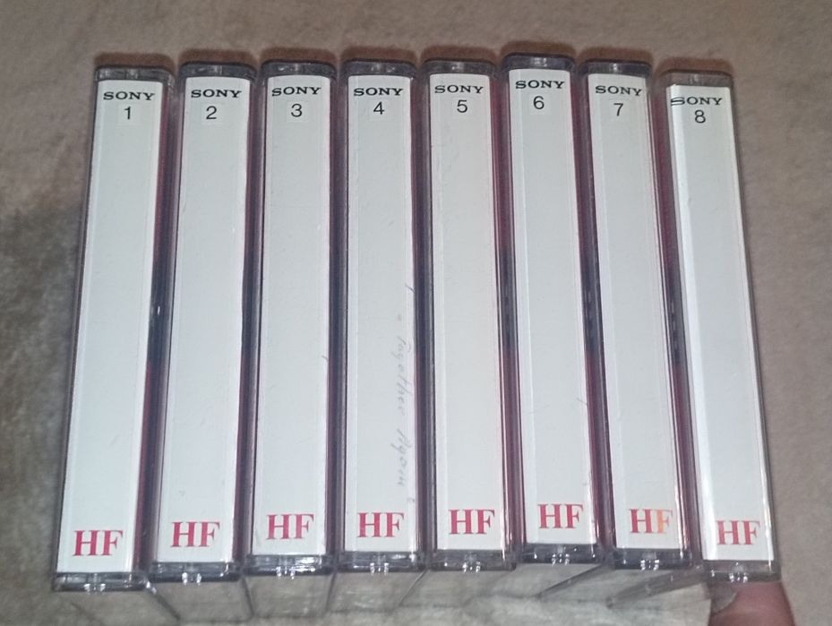 SONY HF-90 kasety do nagrania 8 sztuk