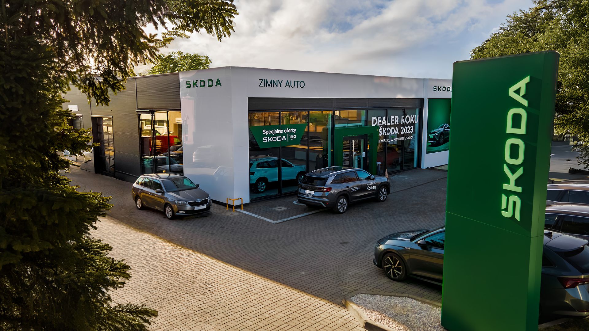 Autoryzowany Dealer - ZIMNY Skoda Piotrków Trybunalski top banner