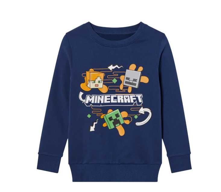 Світшот Minecraft 146-152 кофта худі 10-12 р. толстовка Майнкрафт Lidl фліс