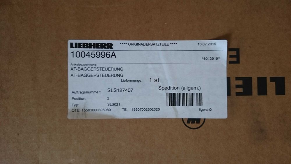 Liebherr BST-EHR/R5.5 moduł sterownik