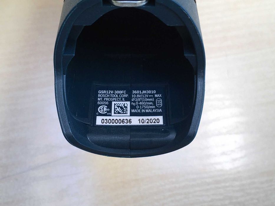 Оригинал BOSCH GSR 12V-300FC 35FC Бесщеточный шуруповерт