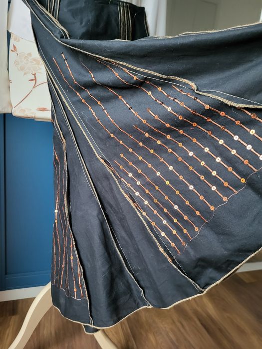 Spódnica czarna elegancka podszewka S