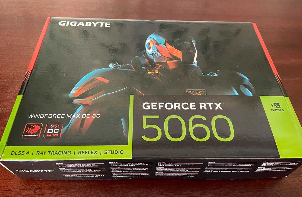 Placa Grafica GIGABYTE RTX5060 8Gb DDR7