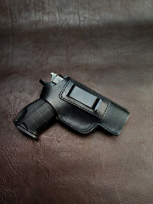 Шкіряна оперативна кобура для Форт-17 (3 в 1), кобура ФОРТ 17 + паучер