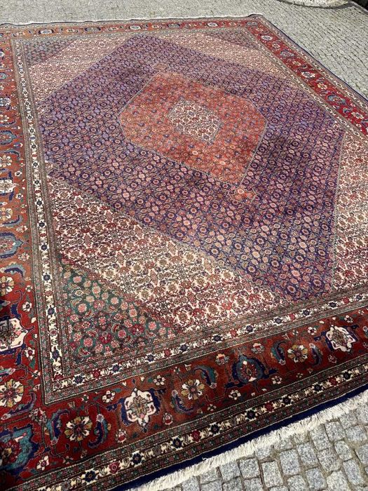 Kaszmirowy r.tkany dywan perski Bidjar 400x300 galeria 40 tyś