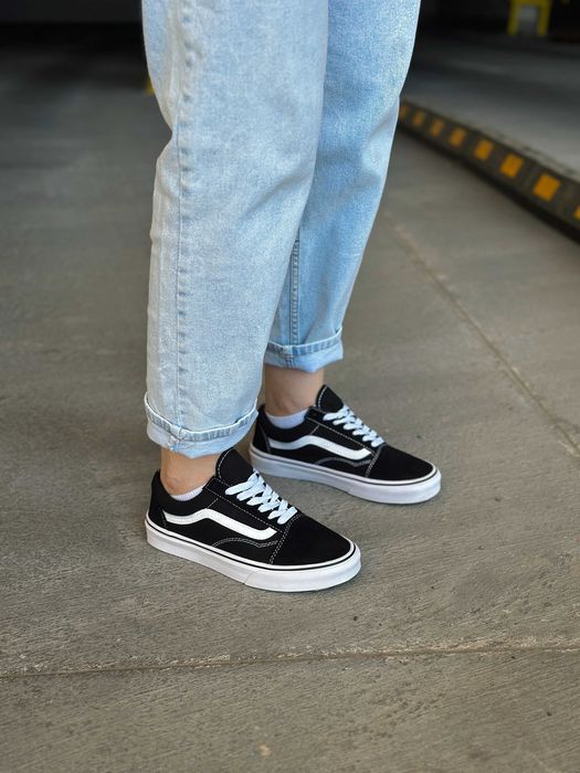 ТОП! Базові кеди ВАНСИ! 36-45 р. Vans old skool Black and white. Вансы