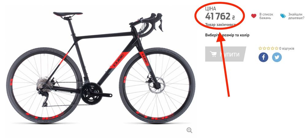 Гравел\циклкрос Cube Cross Race на осях\Shimano 105\TRP\520$