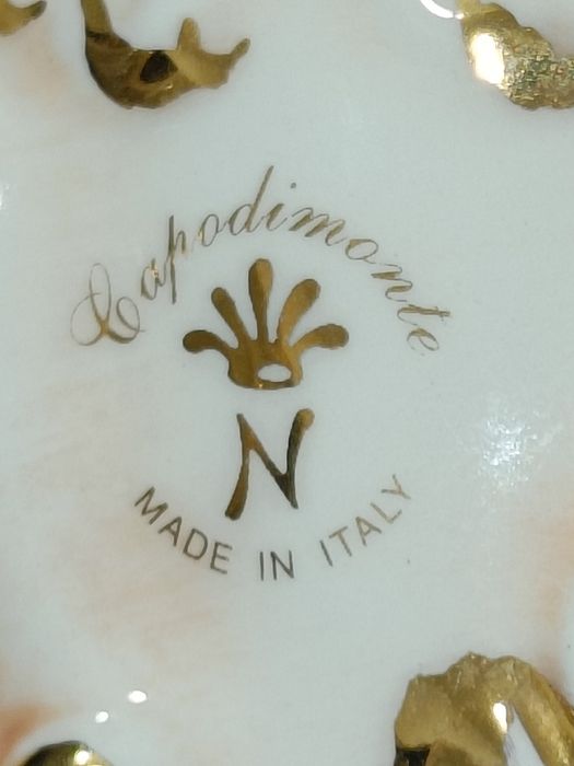 UNIKAT! Żyrandol Capodimonte Ceramiche Cavalli 18-ramienny Bassano