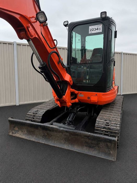 Міні-екскаватор Kubota U55-4 2018 рік 2500 мотогодин