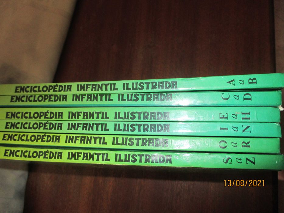 Enciclopédia infantil ilustrada - 6 volumes