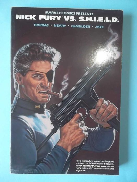Nick Fury vs. S.H.I.E.L.D. - TPB Marvel Comics.