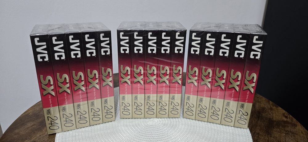 Kasety video VHS Jvc