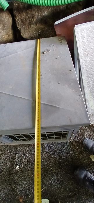 Jaula para caes galvenizada