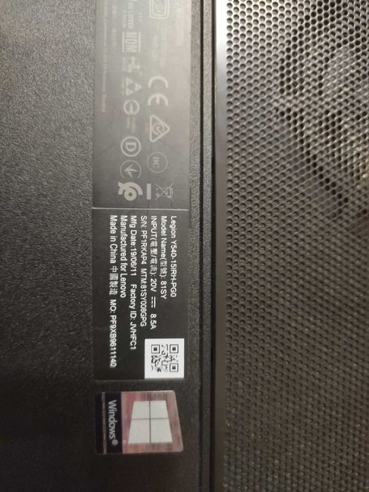 Lenovo Legion Y540-15IRH-PG0