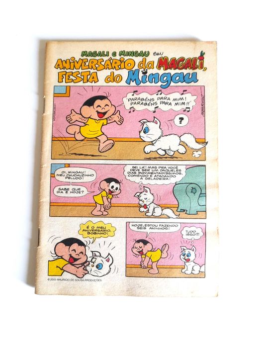 Livro BD Magali de Maio 2003 Turma da Mônica para Coleção