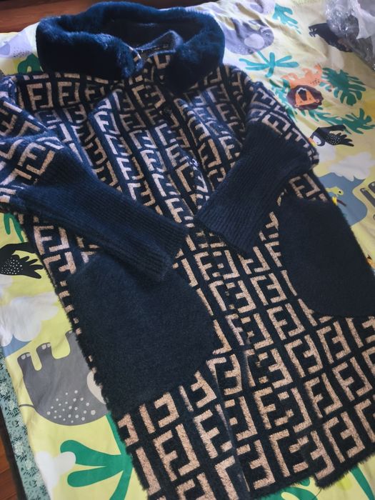Alpaka wzór Fendi XL nowa!
