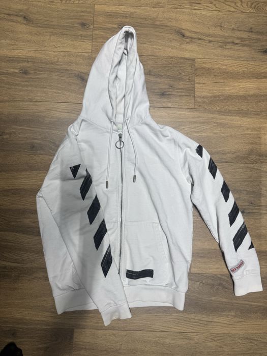 Зіпка кофта Off-White big logo