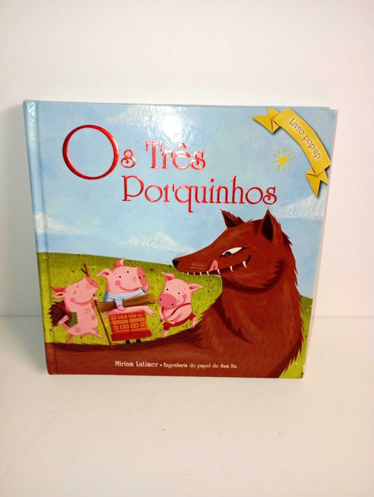 Os Três Porquinhos - Livro Pop Up
