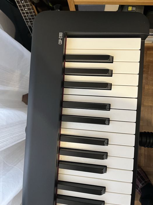 Piano Digital Casio CDP s100 com acessorios