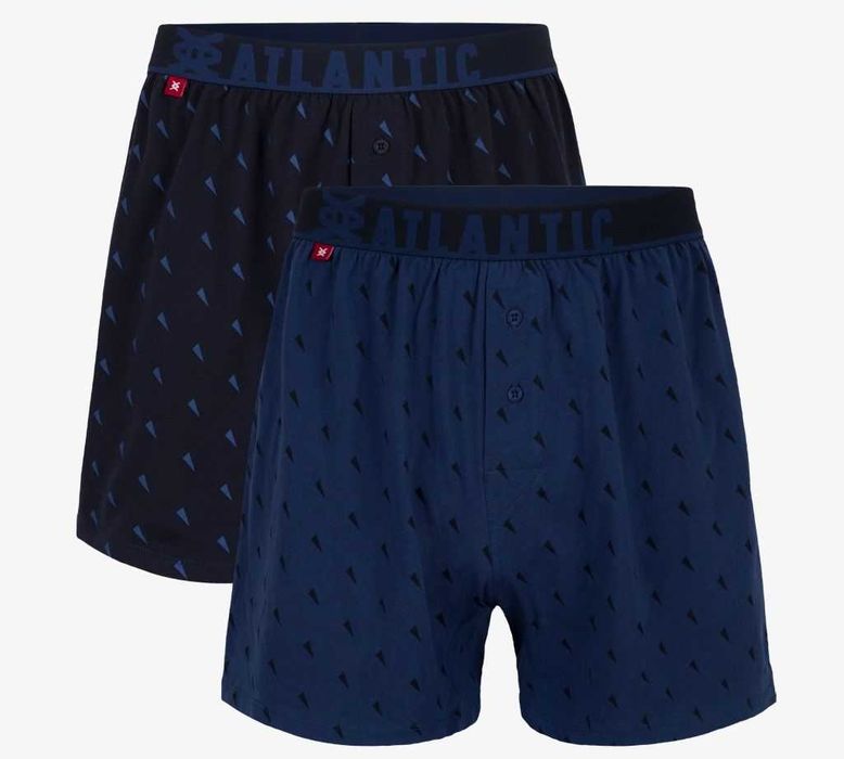 Труси АТЛАНТІК сімейні чоловічі ATLANTIC вільного крою набіри з 2 штук